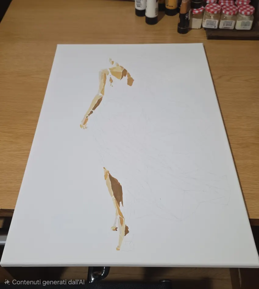 Seconda fase: primi campi di colore